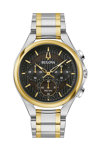 BULOVA Curv Chronograph Two Tone Stainless Steel Bracelet