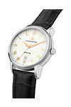 LUCIEN ROCHAT Iconic Black Leather Strap