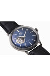 ORIENT Classic Semi Skeleton Automatic Black Leather Strap