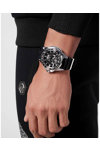 PHILIPP PLEIN The Skull Black Rubber Strap