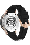 PHILIPP PLEIN Plein Rich Crystals Automatic Black Rubber Strap