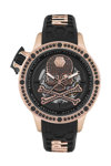 PHILIPP PLEIN Plein Rich Crystals Automatic Black Rubber Strap