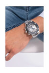 GUESS Collection Legacy Chronograph Silver Stainless Steel Bracelet