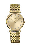 LONGINES La Grande Classique de Longines Diamonds Gold Stainless Steel Bracelet