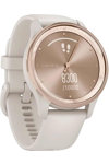 GARMIN Vivomove Trend Peach Gold Bezel with White Cream Case and Silicone Band