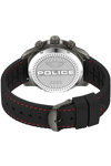 POLICE Rotorcrom Black Silicone Strap