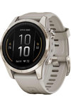 GARMIN Epix Pro Sapphire Edition Soft Gold with Light Sand Silicone Band