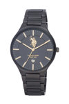 U.S.POLO Jordan Black Metallic Bracelet