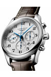 LONGINES The LONGINES Master Collection Automatic Chronograph Brown Leather Strap