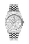 BEVERLY HILLS POLO CLUB Diamond Silver Stainless Steel Bracelet