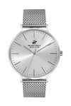 BEVERLY HILLS POLO CLUB Silver Stainless Steel Bracelet