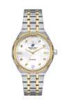 BEVERLY HILLS POLO CLUB Diamond Two Tone Stainless Steel Bracelet