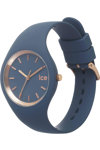 ICE WATCH Glam Brushed Blue Silicone Strap (S)