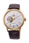 ORIENT Classic Semi Skeleton Automatic Brown Leather Strap