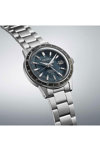 SEIKO Presage Petrol Blue Style 60s Road Trip GMT Dual Time Stainless Steel Bracelet