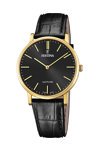 FESTINA Black Leather Strap