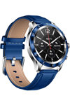 DAS.4 SQ22 Smartwatch Blue Leather Strap