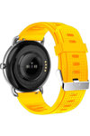 DAS.4 SG65 Smartwatch Yellow Silicone Strap