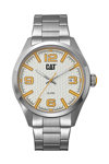 CATERPILLAR H-Dial Silver Stainless Steel Bracelet