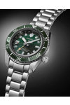 SEIKO Prospex Marine Green Divers Automatic GMT Silver Stainless Steel Bracelet