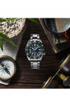 SEIKO Prospex Marine Green Divers Automatic GMT Silver Stainless Steel Bracelet