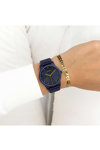 OOZOO Timepieces Blue Leather Strap