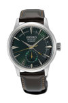 SEIKO Presage Midnight Mockingbird Automatic Brown Leather Strap