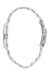 BEVERLY HILLS POLO CLUB Diamond Silver Stainless Steel Bracelet