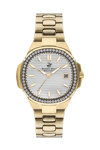 BEVERLY HILLS POLO CLUB Crystals Gold Stainless Steel Bracelet