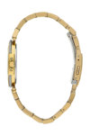 BEVERLY HILLS POLO CLUB Diamond Gold Stainless Steel Bracelet