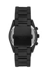 BEVERLY HILLS POLO CLUB Dual Time Black Stainless Steel Bracelet