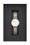 DANIEL WELLINGTON Petite Bezel Crystals Two Tone Stainless Steel Bracelet