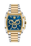 VERSACE Dominus Chronograph Two Tone Stainless Steel Bracelet