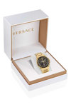 VERSACE Greca Extreme Chronograph Gold Stainless Steel Bracelet