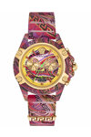 VERSACE Icon Active Chronograph Multicolor Rubber Strap