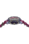 VERSACE Icon Active Chronograph Bordeaux Rubber Strap