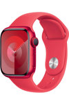 Apple Watch Series 9 GPS 41mm with Red Sport Band - M/L