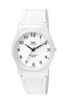 Q&Q Watch White Plastic Strap