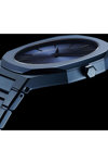 D1 MILANO Ultra Thin Blue Stainless Steel Bracelet