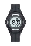 TEKDAY Chronograph Black Plastic Strap