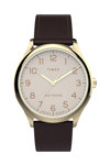 TIMEX Easy Reader Brown Leather Strap