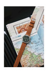 TIMEX Marlin Chronograph Brown Leather Strap