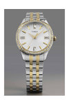 TIMEX Trend Ariana Crystals Two Tone Stainless Steel Bracelet