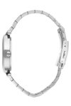 BEVERLY HILLS POLO CLUB Diamond Silver Stainless Steel Bracelet