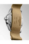 LONGINES HydroConquest Automatic Dual Time Beige Synthetic Strap