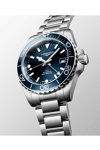 LONGINES HydroConquest Automatic Dual Time Silver Stainless Steel Bracelet