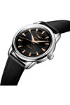 LONGINES Conquest Heritage Classic Automatic Black Leather Strap