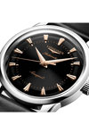 LONGINES Conquest Heritage Classic Automatic Black Leather Strap