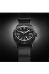 SEIKO 5 Sports Field Deception Automatic Dual Time GMT Black Leather Strap