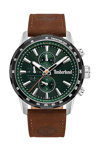 TIMBERLAND Kennebunk Chronograph Brown Leather Strap